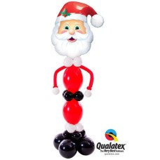 Bouquet 106 Jolly St. Nick Qualatex #20566 65213-2 79699-2 17774-4 43579-8 43607-10